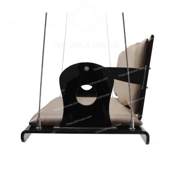 ACRYLIC BLACK WAVE REVERSIBLE SWING - AS 003