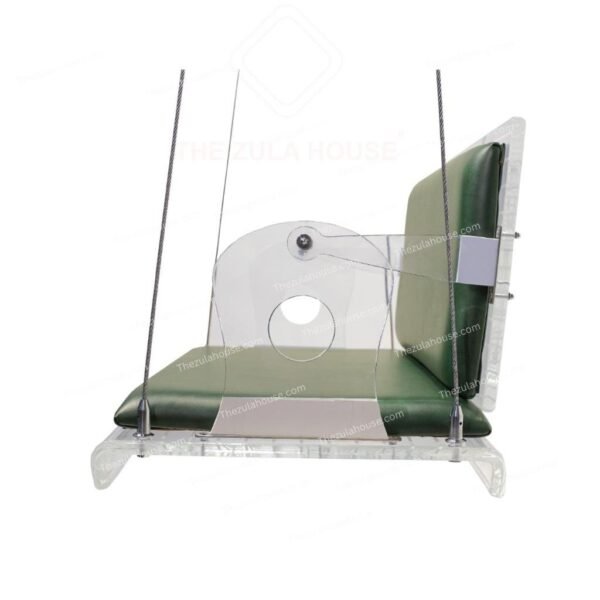 AS 015 - CLEAR WHITELINE REVERSIBLE SWING- ACRYLIC