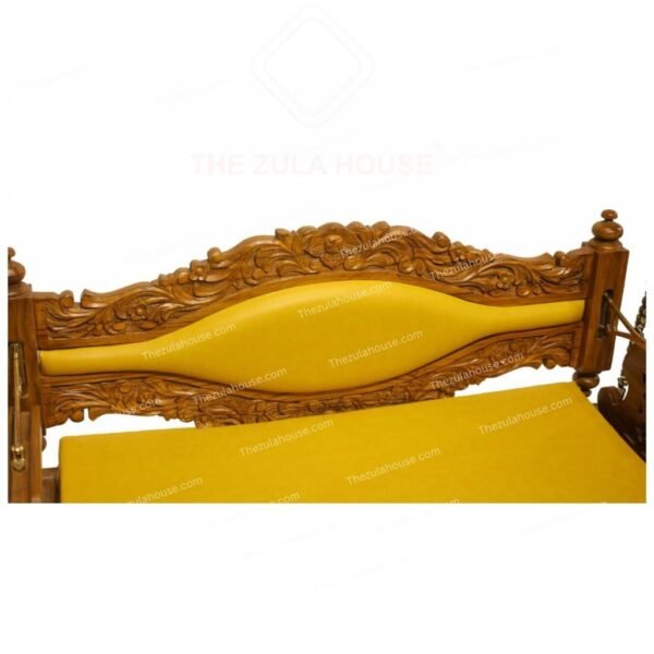 WS 05 - SOLID TEAKWOOD HANDCARVING SWING- WOODEN JHULA