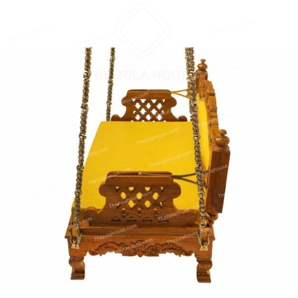 WS 05 - SOLID TEAKWOOD HANDCARVING SWING- WOODEN JHULA