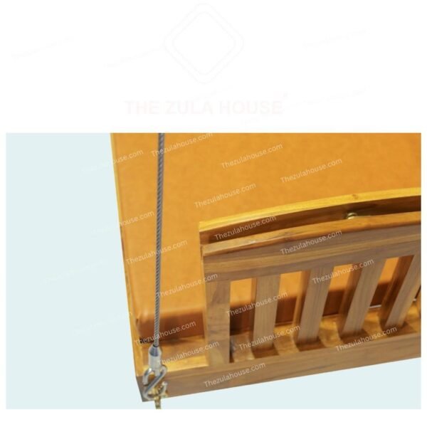 WS 02 - TEAKWOOD REVERSIBLE FAMILY SWING - WOODEN JHULA