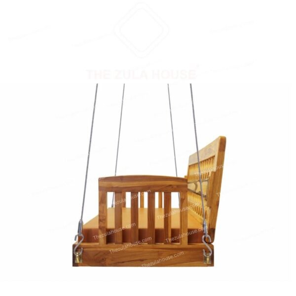 WS 02 - TEAKWOOD REVERSIBLE FAMILY SWING - WOODEN JHULA