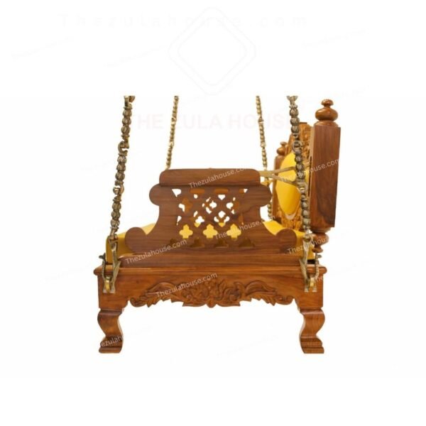 WS 05 - SOLID TEAKWOOD HANDCARVING SWING- WOODEN JHULA